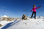 65 In vetta al Monte Valegino  (2415 m) con vista in Cadelle